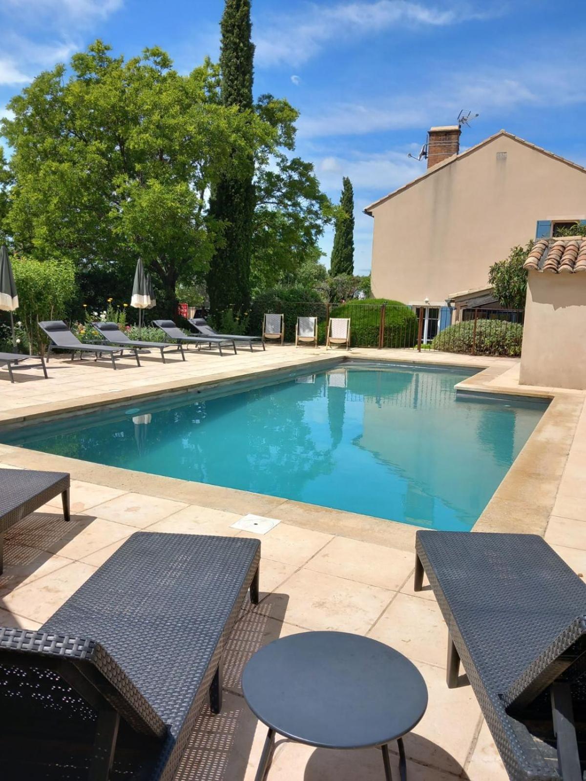 Hotel La Garance Bédoin Esterno foto