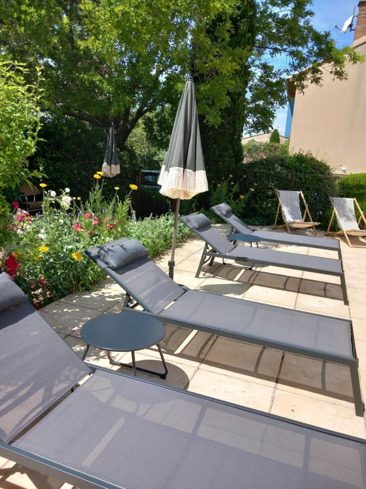 Hotel La Garance Bédoin Esterno foto